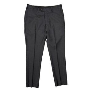 Spier & Mackay Dress Pants Grey Wooll Trousers Slim Fit 32x31